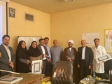 آیین گرامیداشت روز پزشک در بیمارستان شهدای سروستان برگزار شد